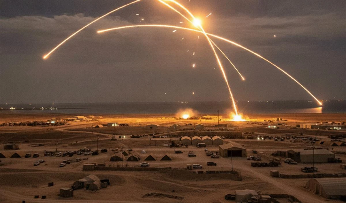 US बलों पर Iran का मिसाइल हमला नाकाम, बीच में ही नष्ट की गईं सभी मिसाइलें US बलों पर Iran का मिसाइल हमला नाकाम, बीच में ही नष्ट की गईं सभी मिसाइलें