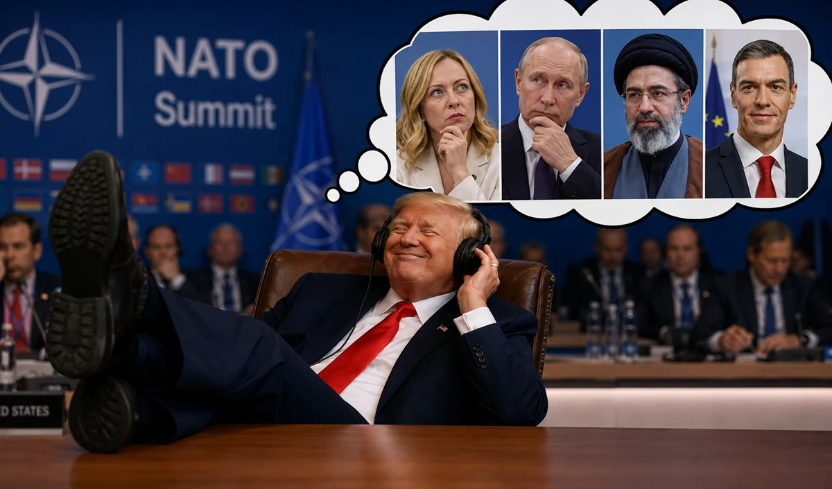 ईरान बीमार, स्पेन बेकार… इटली पर ‘पलटीमार’, NATO Summit में ट्रंप पर छाया ये कैसा खुमार! ईरान बीमार, स्पेन बेकार... इटली पर 'पलटीमार', NATO Summit में ट्रंप पर छाया ये कैसा खुमार!