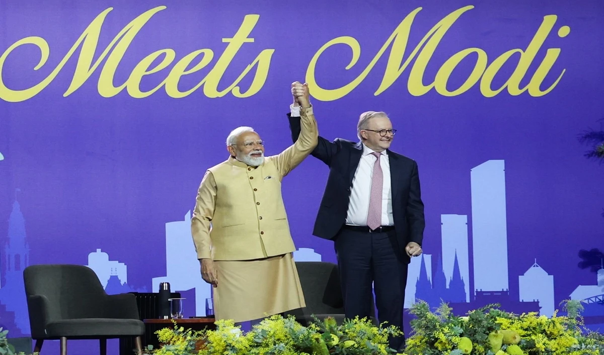 एक और एक ग्यारह से भारतीयों के दूध में चीनी जैसे घुलने तक, Australia में PM Modi के 5 दमदार बयान एक और एक ग्यारह से भारतीयों के दूध में चीनी जैसे घुलने तक, Australia में PM Modi के 5 दमदार बयान