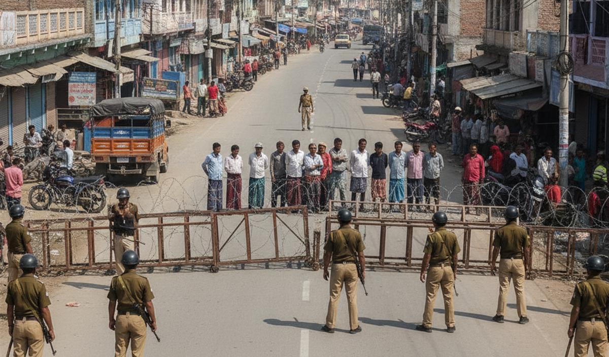 भारत सीमा से लगे नेपाल के सुनसरी जिले में सांप्रदायिक तनाव के बाद अनिश्चितकालीन कर्फ्यू लागू भारत सीमा से लगे नेपाल के सुनसरी जिले में सांप्रदायिक तनाव के बाद अनिश्चितकालीन कर्फ्यू लागू