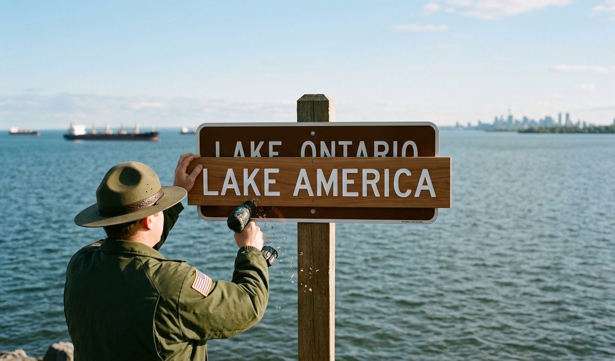 Donald Trump ने Lake Ontario का नाम बदलकर Lake America करने का दिया आदेश Donald Trump ने Lake Ontario का नाम बदलकर Lake America करने का दिया आदेश