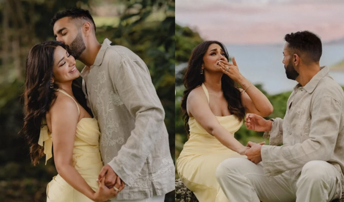 Bigg Boss OTT 2 फेम Jiya Shankar ने की सगाई, US के बिजनेसमैन कारन धनक को बनाया हमसफर, फ्लॉन्ट की डायमंड रिंग Bigg Boss OTT 2 फेम Jiya Shankar ने की सगाई, US के बिजनेसमैन कारन धनक को बनाया हमसफर, फ्लॉन्ट की डायमंड रिंग