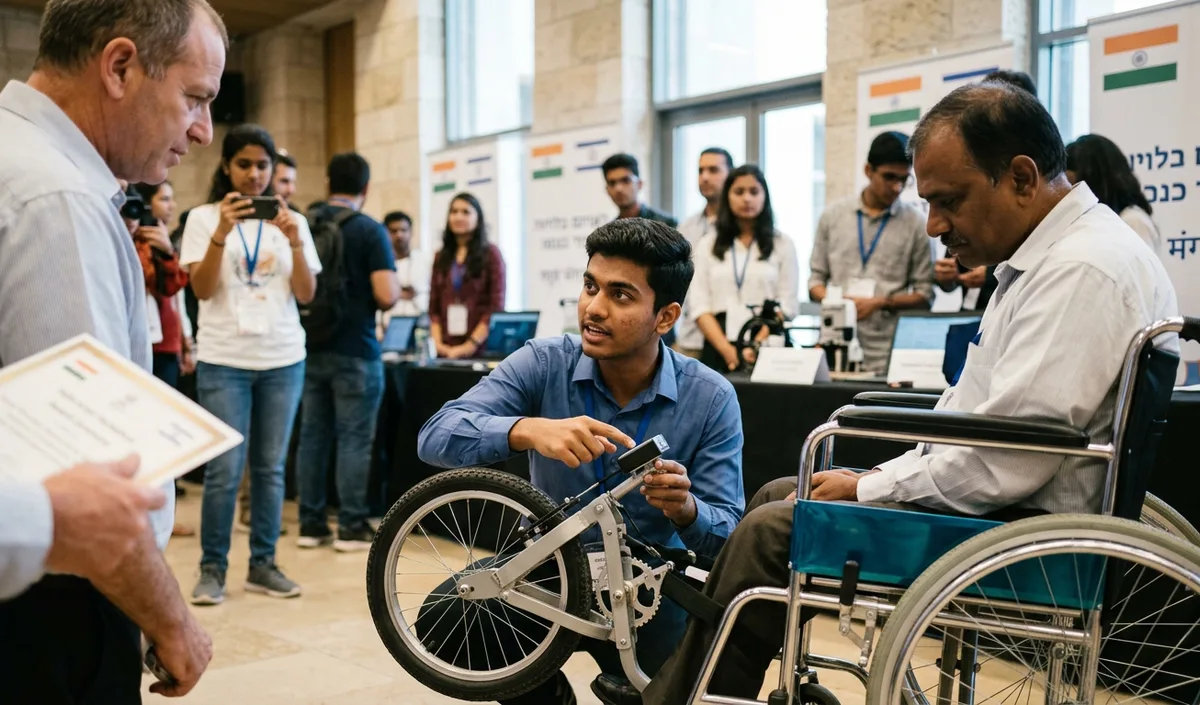 India-Israel Hackathon में 1300 युवाओं ने पेश किए स्वास्थ्य सेवा के तकनीकी समाधान India-Israel Hackathon में 1300 युवाओं ने पेश किए स्वास्थ्य सेवा के तकनीकी समाधान