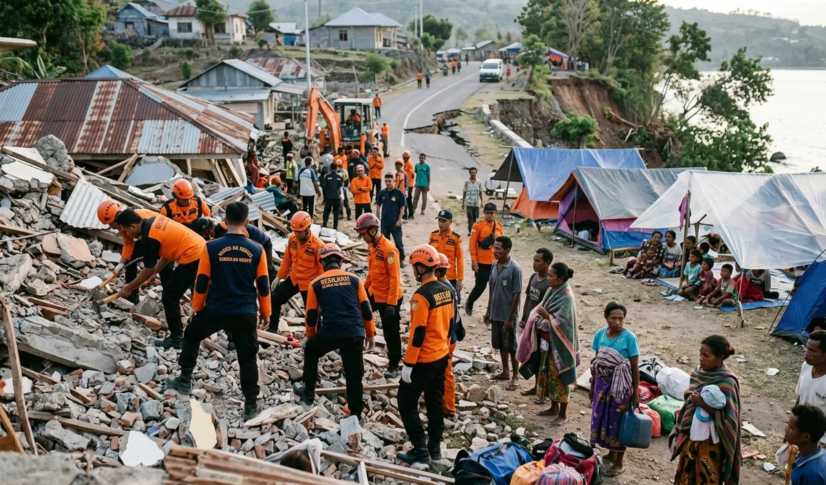 Indonesia में 7.7 तीव्रता के Earthquake से 51 लोगों की मौत, 5 हजार बेघर हुए Indonesia में 7.7 तीव्रता के Earthquake से 51 लोगों की मौत, 5 हजार बेघर हुए