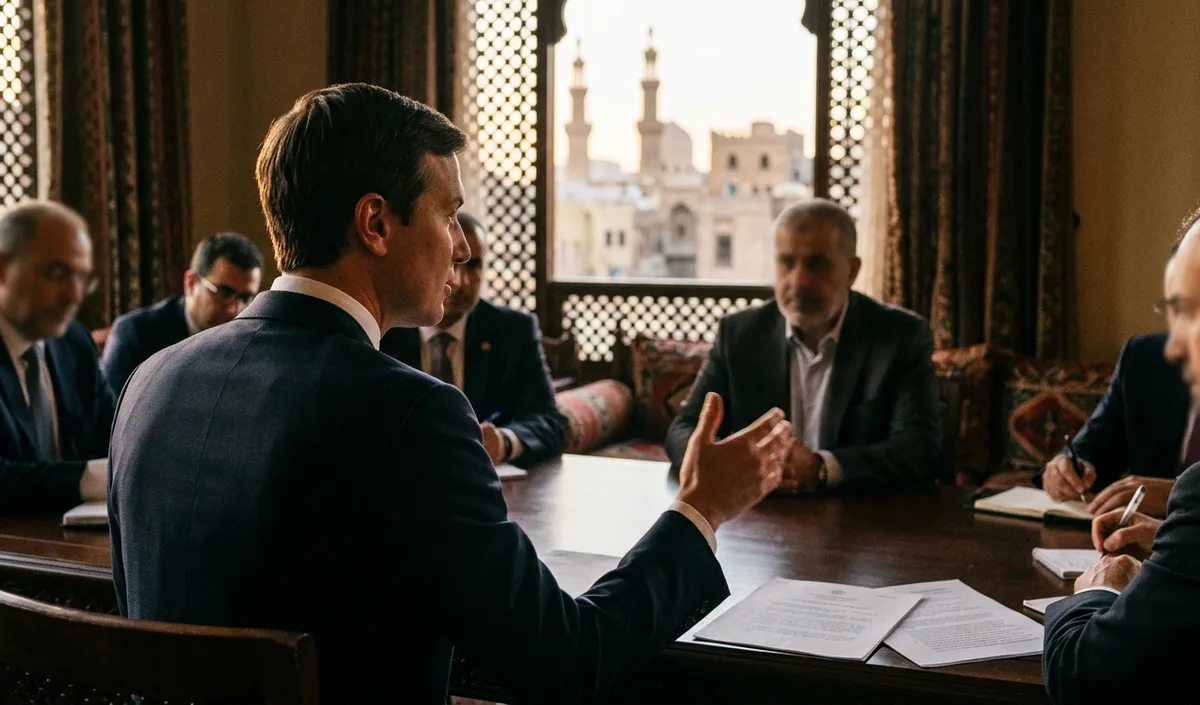 Jared Kushner ने Gaza शांति योजना पर हमास प्रमुख से बात की, इजराइली पीएम से भी मुलाकात तय Jared Kushner ने Gaza शांति योजना पर हमास प्रमुख से बात की, इजराइली पीएम से भी मुलाकात तय