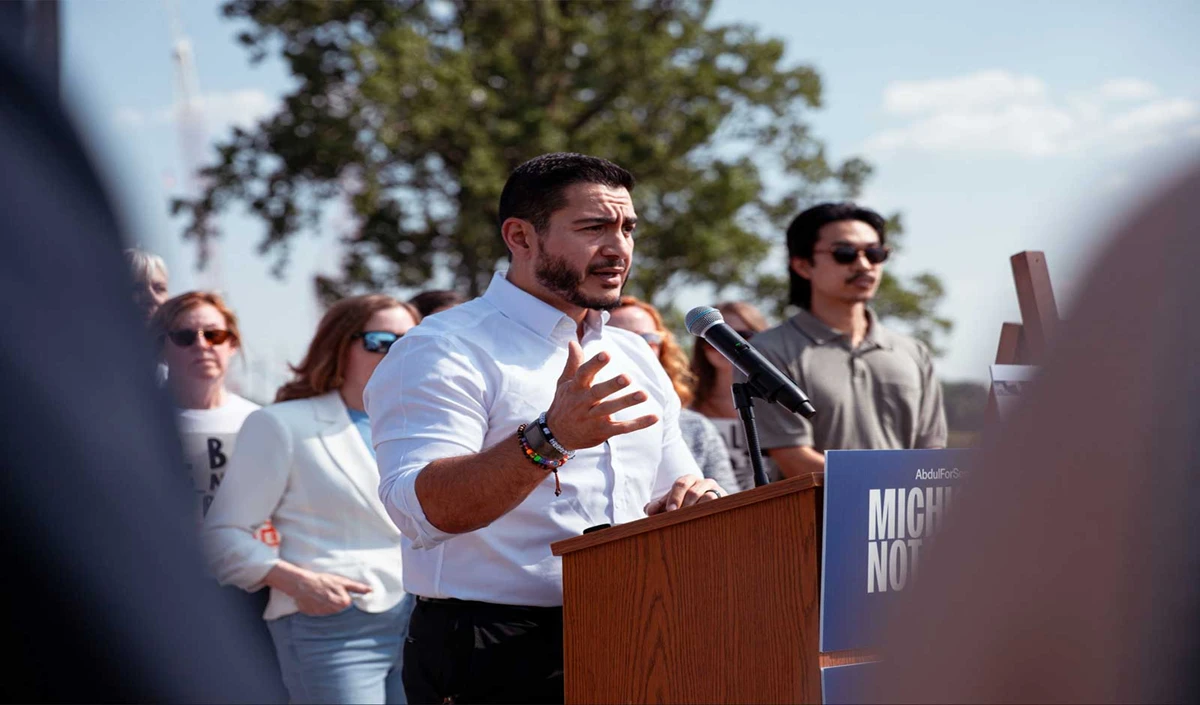 Michigan Senate Primary: प्रोग्रेसिव नेता Abdul El-Sayed की जीत पर Donald Trump का बड़ा बयान, बताया GOP के लिए शुभ संकेत Michigan Senate Primary: प्रोग्रेसिव नेता Abdul El-Sayed की जीत पर Donald Trump का बड़ा बयान, बताया GOP के लिए शुभ संकेत