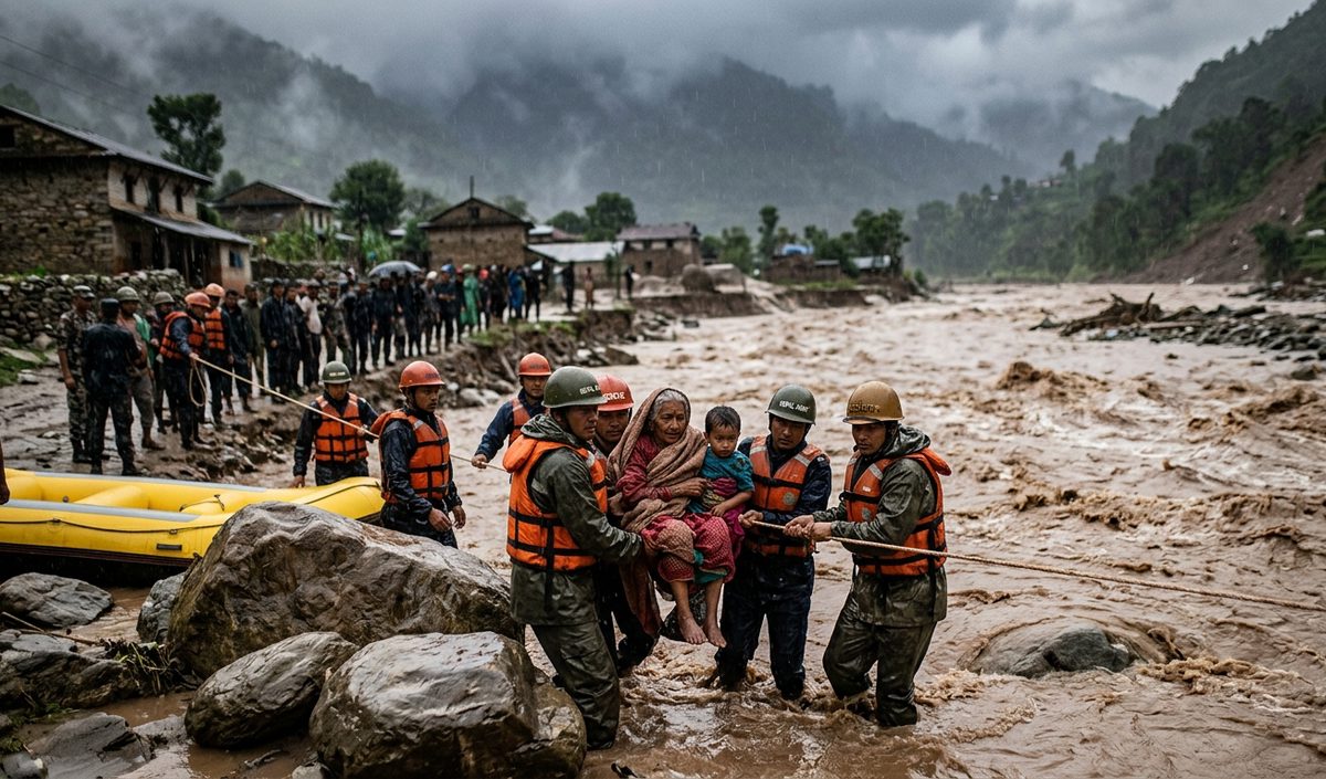 Nepal Flood Alert: मौसम विभाग ने भारी बारिश की चेतावनी दी, बचाव कार्य प्रभावित होने का खतरा Nepal Flood Alert: मौसम विभाग ने भारी बारिश की चेतावनी दी, बचाव कार्य प्रभावित होने का खतरा