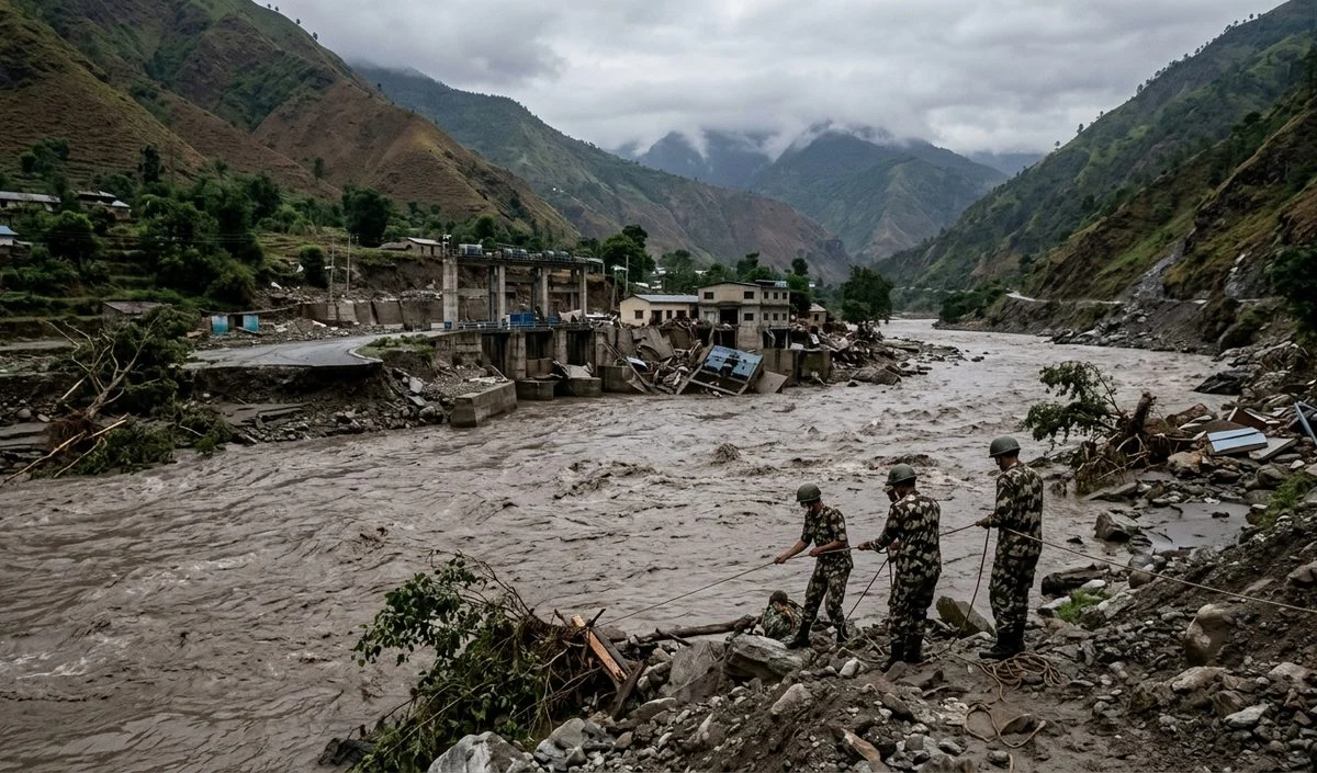 Nepal Flood: तिब्बत सीमा पर रसुवा में बाढ़ से 4 की मौत, 13 पनबिजली प्रोजेक्ट्स क्षतिग्रस्त Nepal Flood: तिब्बत सीमा पर रसुवा में बाढ़ से 4 की मौत, 13 पनबिजली प्रोजेक्ट्स क्षतिग्रस्त