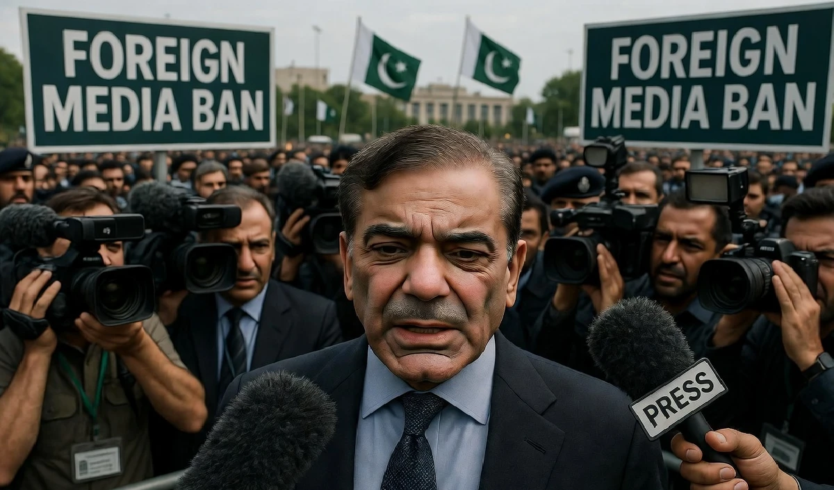Pakistan में कुछ बड़ा होने वाला है? विदेशी मीडिया पर बैन, बाहर जाने के लिए पत्रकारों को लेना होगा NOC Pakistan में कुछ बड़ा होने वाला है? विदेशी मीडिया पर बैन, बाहर जाने के लिए पत्रकारों को लेना होगा NOC