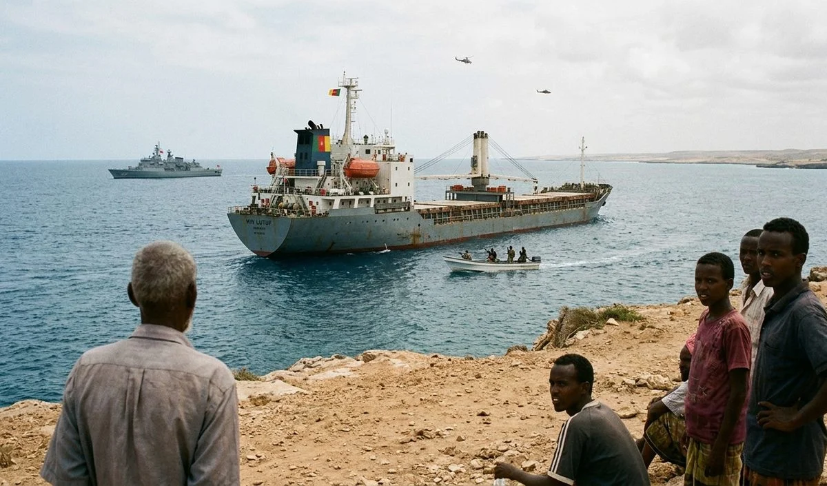 Somalia तट पर कैमरून ध्वज वाले जहाज M/V LUTUF का हुआ अपहरण, 6 भारतीय सवार Somalia तट पर कैमरून ध्वज वाले जहाज M/V LUTUF का हुआ अपहरण, 6 भारतीय सवार