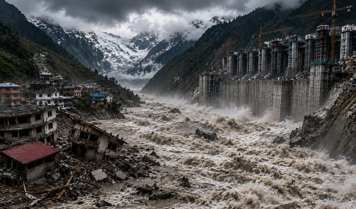 Vanakkam Poorvottar: एक Water Bomb भारत के बगल में भी रख रहा है China, Brahmaputra पर बन रहा China Motuo Hydropower Project ला सकता है आपदा Vanakkam Poorvottar: एक Water Bomb भारत के बगल में भी रख रहा है China, Brahmaputra पर बन रहा China Motuo Hydropower Project ला सकता है आपदा