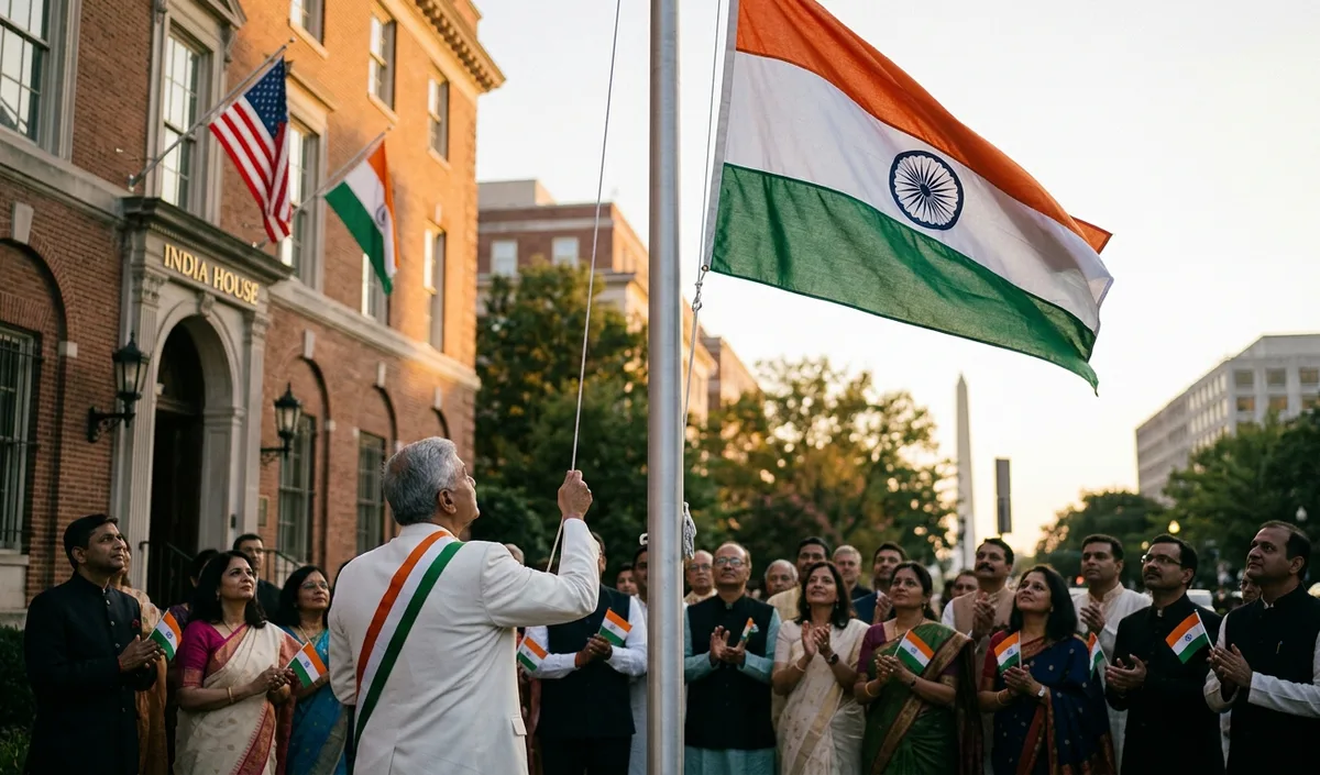Vinay Mohan Kwatra ने Washington में तिरंगा फहराया, भारतीय समुदाय की सराहना की Vinay Mohan Kwatra ने Washington में तिरंगा फहराया, भारतीय समुदाय की सराहना की