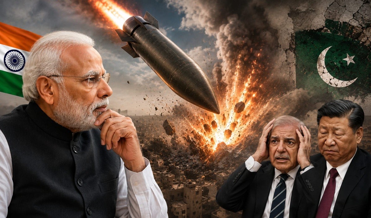 अमेरिका ने तो ट्रेलर दिखाया, भारत तो पूरी पिक्चर दिखाने वाला है, 500 किलो के बंकर बस्टर बम की टेस्टिंग से कांप उठेगा पाकिस्तान अमेरिका ने तो ट्रेलर दिखाया, भारत तो पूरी पिक्चर दिखाने वाला है, 500 किलो के बंकर बस्टर बम की टेस्टिंग से कांप उठेगा पाकिस्तान