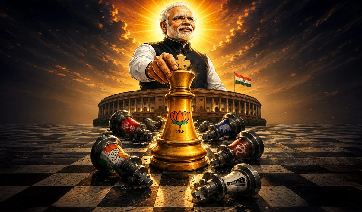 गड़बड़ा जाएंगे सभी राजनीतिक दलों के समीकरण ? 2029 से ही One Nation One Election को लागू करने की तैयारी तेज ! गड़बड़ा जाएंगे सभी राजनीतिक दलों के समीकरण ? 2029 से ही One Nation One Election को लागू करने की तैयारी तेज !