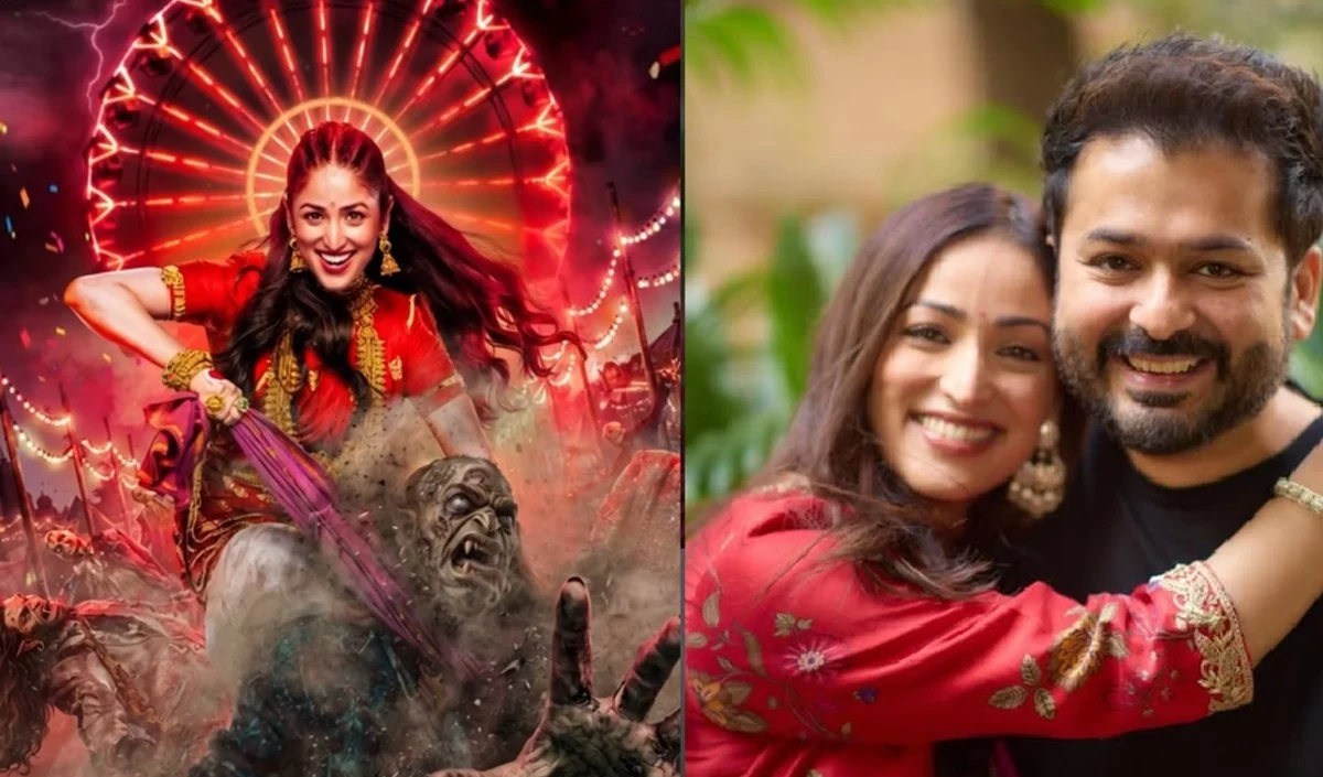 ‘तो मैंने इनसे शादी की है!’ Yami Gautam के ‘भाभी डायन है’ लुक पर पति Aditya Dhar का मजेदार रिएक्शन वायरल 'तो मैंने इनसे शादी की है!' Yami Gautam के 'भाभी डायन है' लुक पर पति Aditya Dhar का मजेदार रिएक्शन वायरल