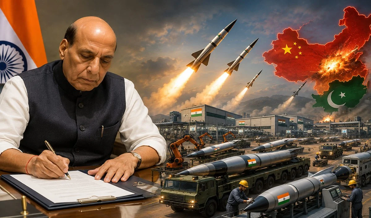 दुश्मनों पर दनादन बरसेंगी मिसाइलें, भारत में Private Companies भी बनाएंगी Missiles, Rajnath Singh ने DRDO की Technology Transfer को दी मंजूरी दुश्मनों पर दनादन बरसेंगी मिसाइलें, भारत में Private Companies भी बनाएंगी Missiles, Rajnath Singh ने DRDO की Technology Transfer को दी मंजूरी