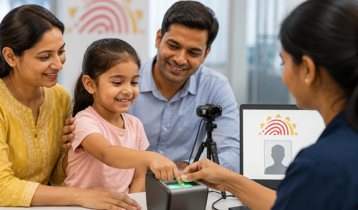 बच्चों के Aadhaar Biometric Update के लिए UIDAI का बड़ा अपडेट, जानें कब तक रहेगी फ्री सर्विस और क्या है तरीका बच्चों के Aadhaar Biometric Update के लिए UIDAI का बड़ा अपडेट, जानें कब तक रहेगी फ्री सर्विस और क्या है तरीका