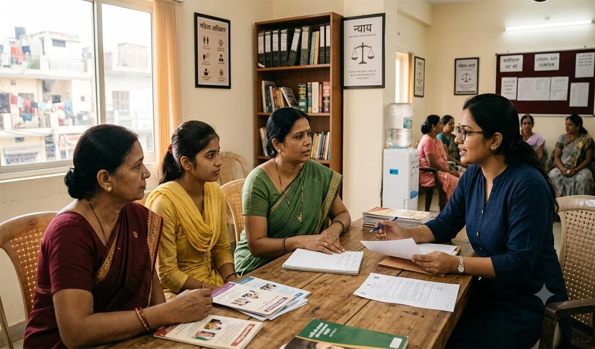 महिलाओं के लिए मुफ्त कानूनी सलाह, कैसे और कहां मिलेगी मदद? जानें महिलाओं के लिए मुफ्त कानूनी सलाह, कैसे और कहां मिलेगी मदद? जानें