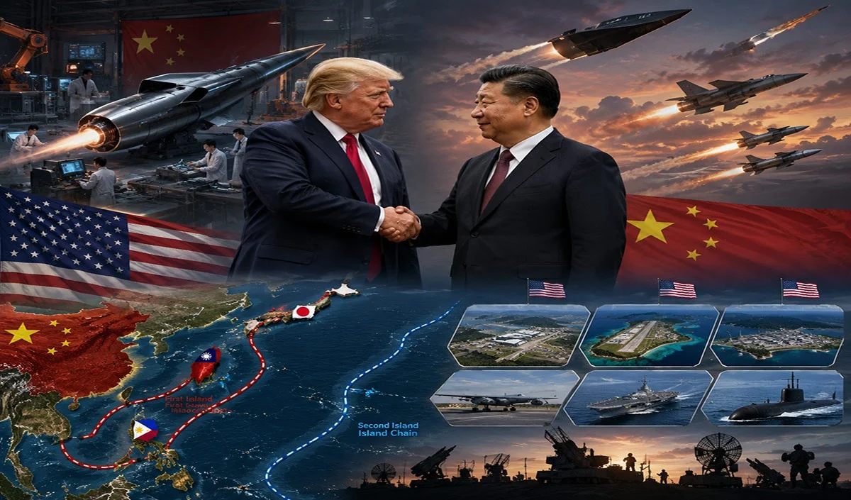 सामने से बातचीत, पीछे से युद्ध की तैयारी… China बना रहा अमेरिका को तबाह करने वाले Hypersonic Weapons, US भी कर रहा बीजिंग की घेराबंदी सामने से बातचीत, पीछे से युद्ध की तैयारी... China बना रहा अमेरिका को तबाह करने वाले Hypersonic Weapons, US भी कर रहा बीजिंग की घेराबंदी
