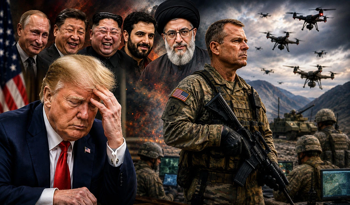 ‘हमारे पास Drone रोकने तक के हथियार नहीं हैं’, US Deputy Commander Joseph Jarrard के खुलासे से Russia, China, North Korea और Iran मुस्कुराए 'हमारे पास Drone रोकने तक के हथियार नहीं हैं', US Deputy Commander Joseph Jarrard के खुलासे से Russia, China, North Korea और Iran मुस्कुराए