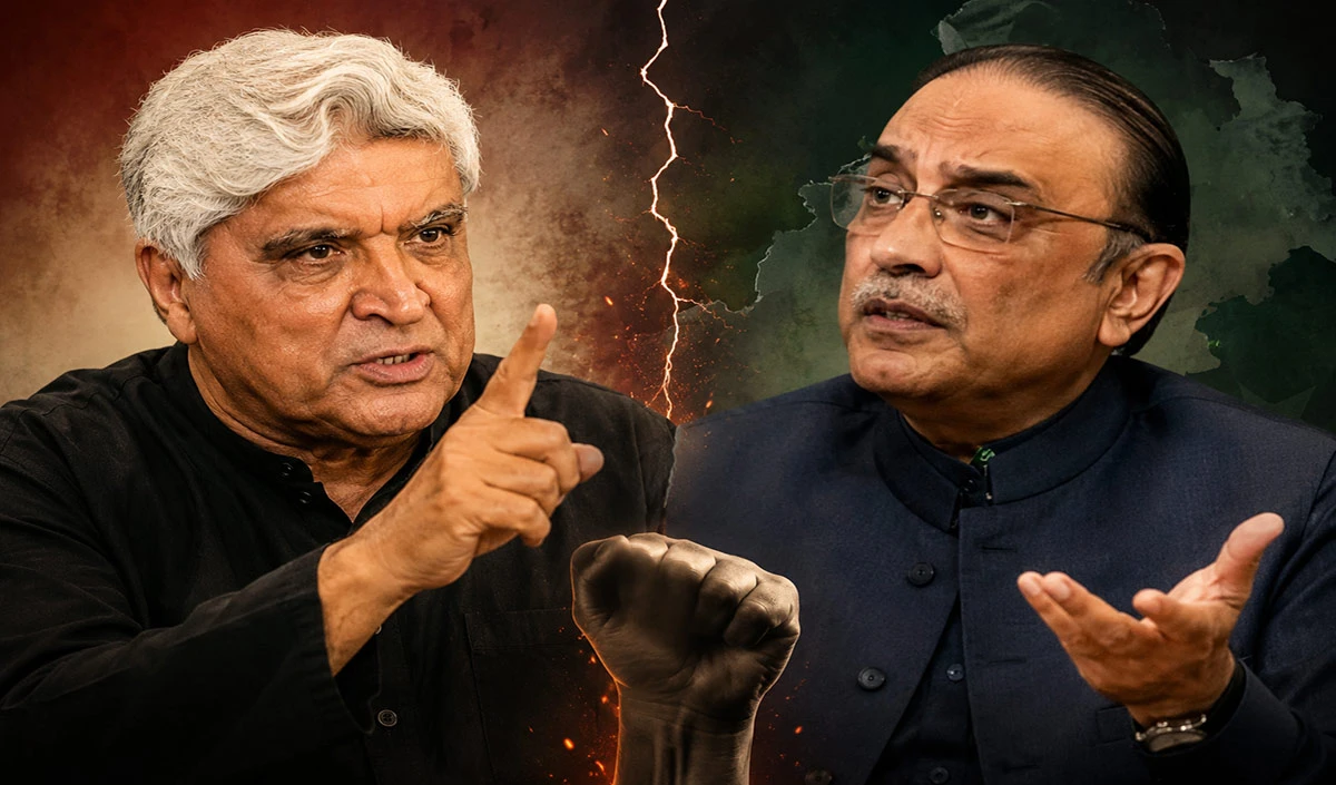 ‘हिंदुओं को किसी तरह सहन कर रहे हैं पाकिस्तान के मुसलमान’, Zardari के इस बयान पर भड़के Javed Akhtar, Pakistan President को दिखाया आईना 'हिंदुओं को किसी तरह सहन कर रहे हैं पाकिस्तान के मुसलमान', Zardari के इस बयान पर भड़के Javed Akhtar, Pakistan President को दिखाया आईना