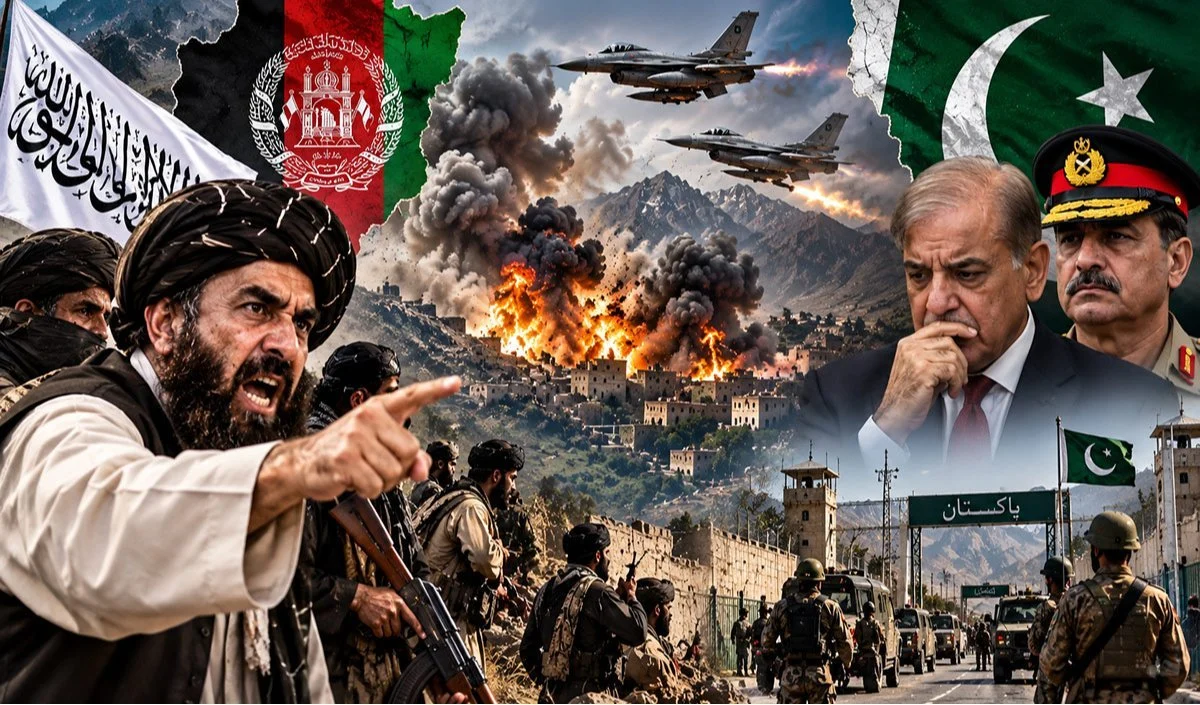 Airstrike से भड़का Afghanistan, Taliban ने Pakistan को दी Crushing Response की चेतावनी, India के पड़ोस में फिर से सैन्य टकराव की आशंका Airstrike से भड़का Afghanistan, Taliban ने Pakistan को दी Crushing Response की चेतावनी, India के पड़ोस में फिर से सैन्य टकराव की आशंका