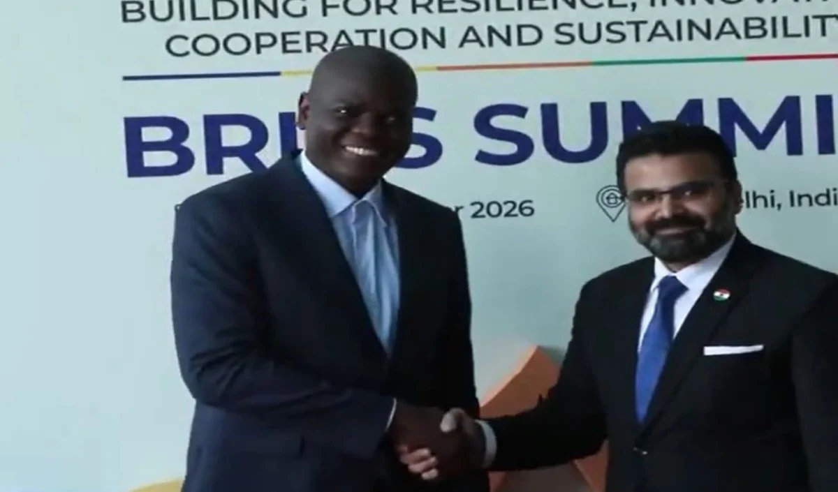 BRICS Summit 2024: New Delhi में Minister Lamola की दस्तक, President Ramaphosa के साथ Global Governance पर चर्चा BRICS Summit 2024: New Delhi में Minister Lamola की दस्तक, President Ramaphosa के साथ Global Governance पर चर्चा