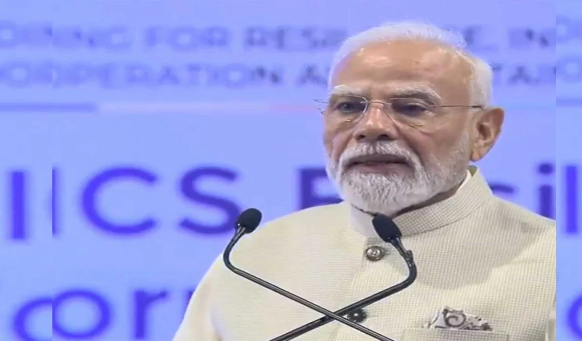 BRICS बिज़नेस फोरम में PM मोदी ने कहा, BRICS की रफ़्तार, दायरा और उम्मीद साफ़ दिख रही है BRICS बिज़नेस फोरम में PM मोदी ने कहा, BRICS की रफ़्तार, दायरा और उम्मीद साफ़ दिख रही है