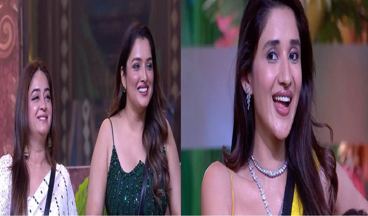 Bigg Boss 20: Aamrapali Dubey और Mahhi Vij ने उतारी Kanika की नकल, खूब हंसे Salman Khan Bigg Boss 20: Aamrapali Dubey और Mahhi Vij ने उतारी Kanika की नकल, खूब हंसे Salman Khan