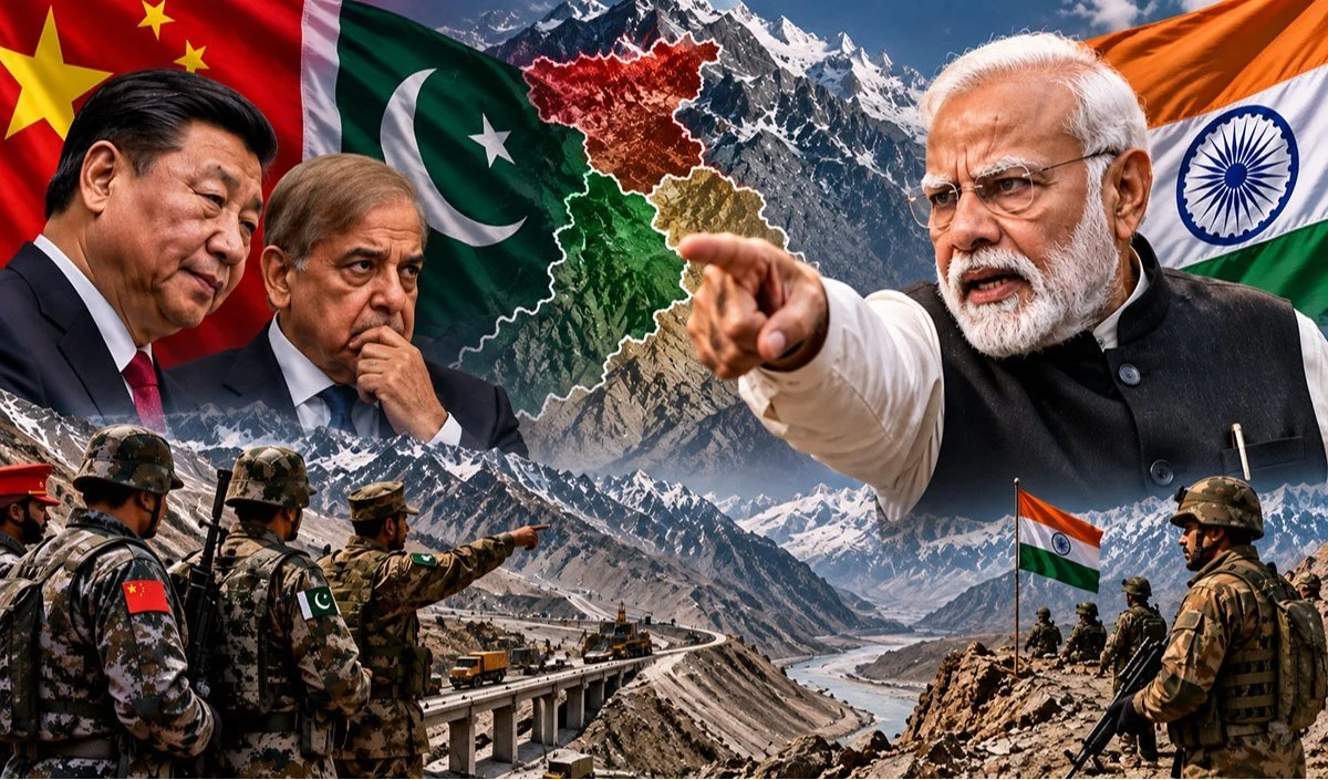India की जमीन पर China के साथ मिलकर गुस्ताखी कर रहा था Pakistan, तभी Modi की पड़ गयी नजर…उसके बाद जो हुआ उसे दुनिया याद रखेगी India की जमीन पर China के साथ मिलकर गुस्ताखी कर रहा था Pakistan, तभी Modi की पड़ गयी नजर...उसके बाद जो हुआ उसे दुनिया याद रखेगी