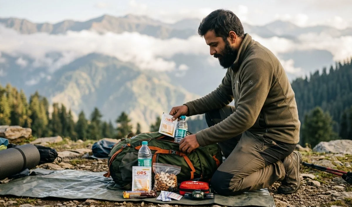 Mountain Trekking पर जा रहे हैं तो बैग में जरूर रखें ORS और First-Aid Kit समेत ये 4 चीजें Mountain Trekking पर जा रहे हैं तो बैग में जरूर रखें ORS और First-Aid Kit समेत ये 4 चीजें