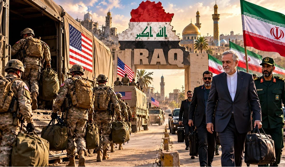 Prabhasakshi NewsRoom: America ने दो दशक बाद छोड़ा Iraq, Iran ने मारी Entry, अब बदलेगा Middle East का Power Game! Prabhasakshi NewsRoom: America ने दो दशक बाद छोड़ा Iraq, Iran ने मारी Entry, अब बदलेगा Middle East का Power Game!