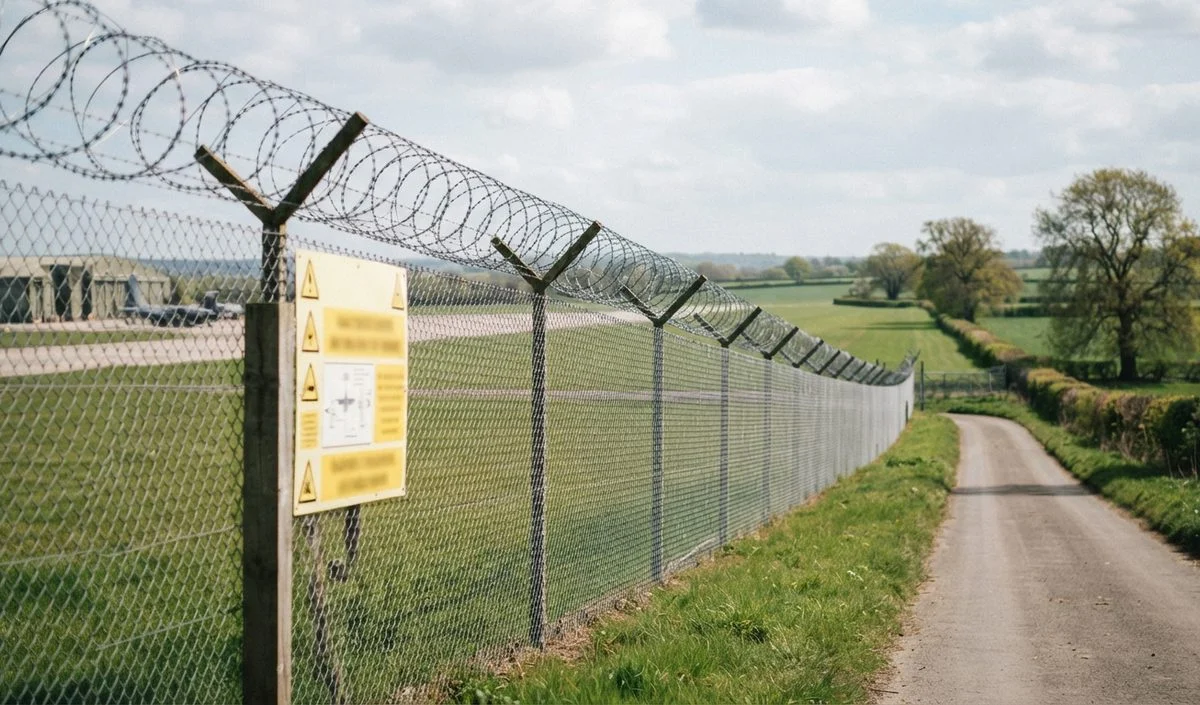 RAF Fairford के पास विस्फोटक के संदेह में कई लोग हिरासत में, खाली कराए गए घर RAF Fairford के पास विस्फोटक के संदेह में कई लोग हिरासत में, खाली कराए गए घर