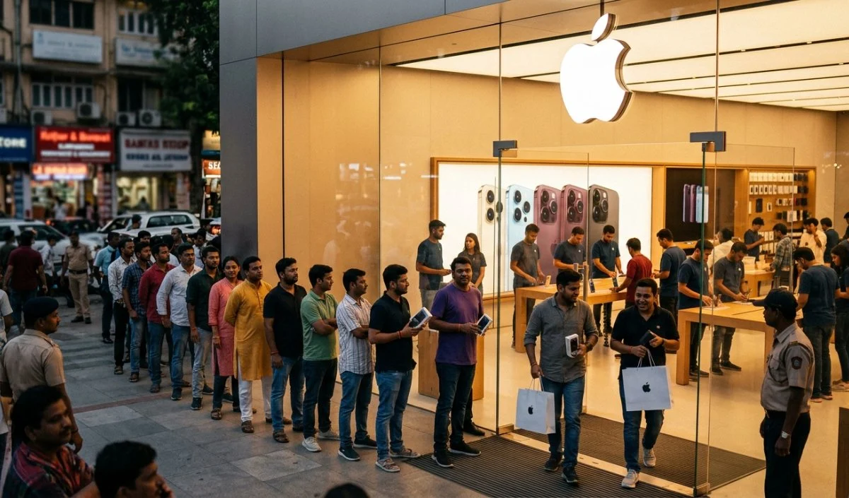 iPhone 18 Pro और Pro Max की भारत में सेल शुरू, शुरुआती कीमत 1.64 लाख रुपये iPhone 18 Pro और Pro Max की भारत में सेल शुरू, शुरुआती कीमत 1.64 लाख रुपये