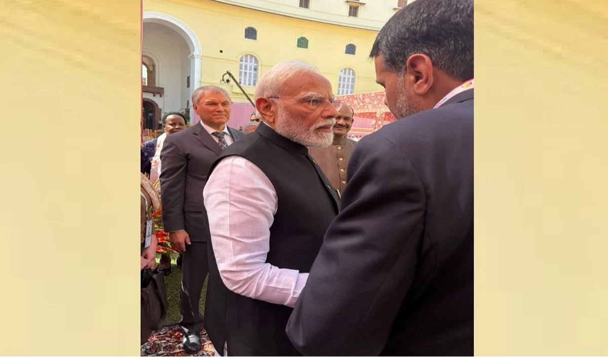 BRICS Forum में भारत-ईरान संबंधों पर जोर, PM Modi और Jaishankar ने ईरानी दल से की चर्चा BRICS Forum में भारत-ईरान संबंधों पर जोर, PM Modi और Jaishankar ने ईरानी दल से की चर्चा
