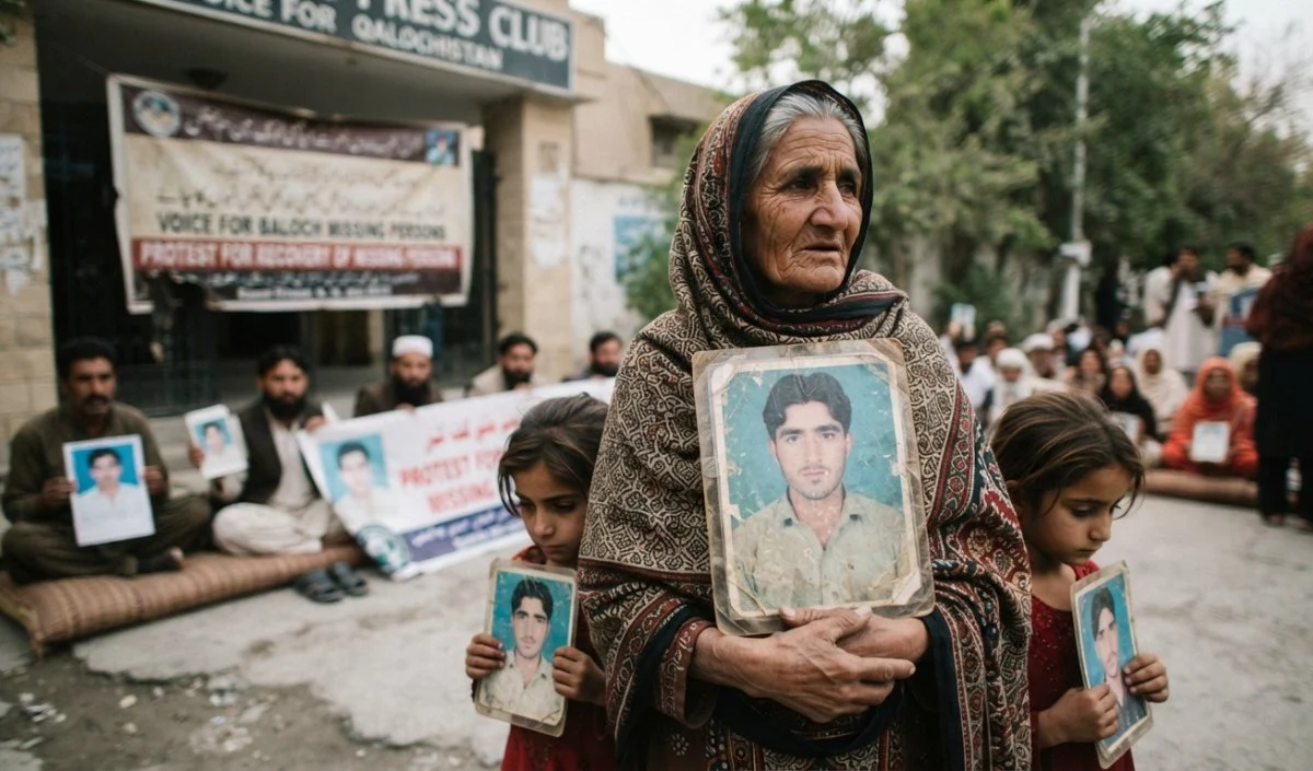 Balochistan के Kech और Mastung से 8 लोग गायब, Pakistan सुरक्षा बलों पर आरोप Balochistan के Kech और Mastung से 8 लोग गायब, Pakistan सुरक्षा बलों पर आरोप