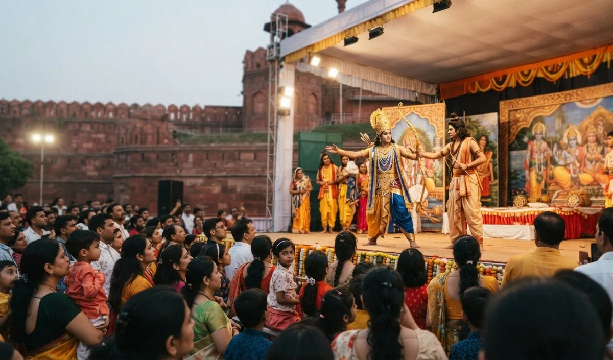 Delhi Ramleela: लाल किला से द्वारका तक, इन प्रमुख जगहों पर नवरात्रि में सजेगा भव्य मेला! देखें अद्भुत रामलीला Delhi Ramleela: लाल किला से द्वारका तक, इन प्रमुख जगहों पर नवरात्रि में सजेगा भव्य मेला! देखें अद्भुत रामलीला