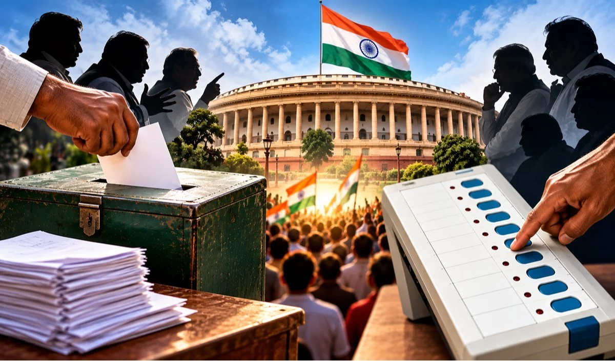 EVM पर बार-बार सवाल उठाने वालों ने Ballot Paper के जरिये हुए चुनावों के एक दिन पहले आये परिणाम देखे क्या? EVM पर बार-बार सवाल उठाने वालों ने Ballot Paper के जरिये हुए चुनावों के एक दिन पहले आये परिणाम देखे क्या?
