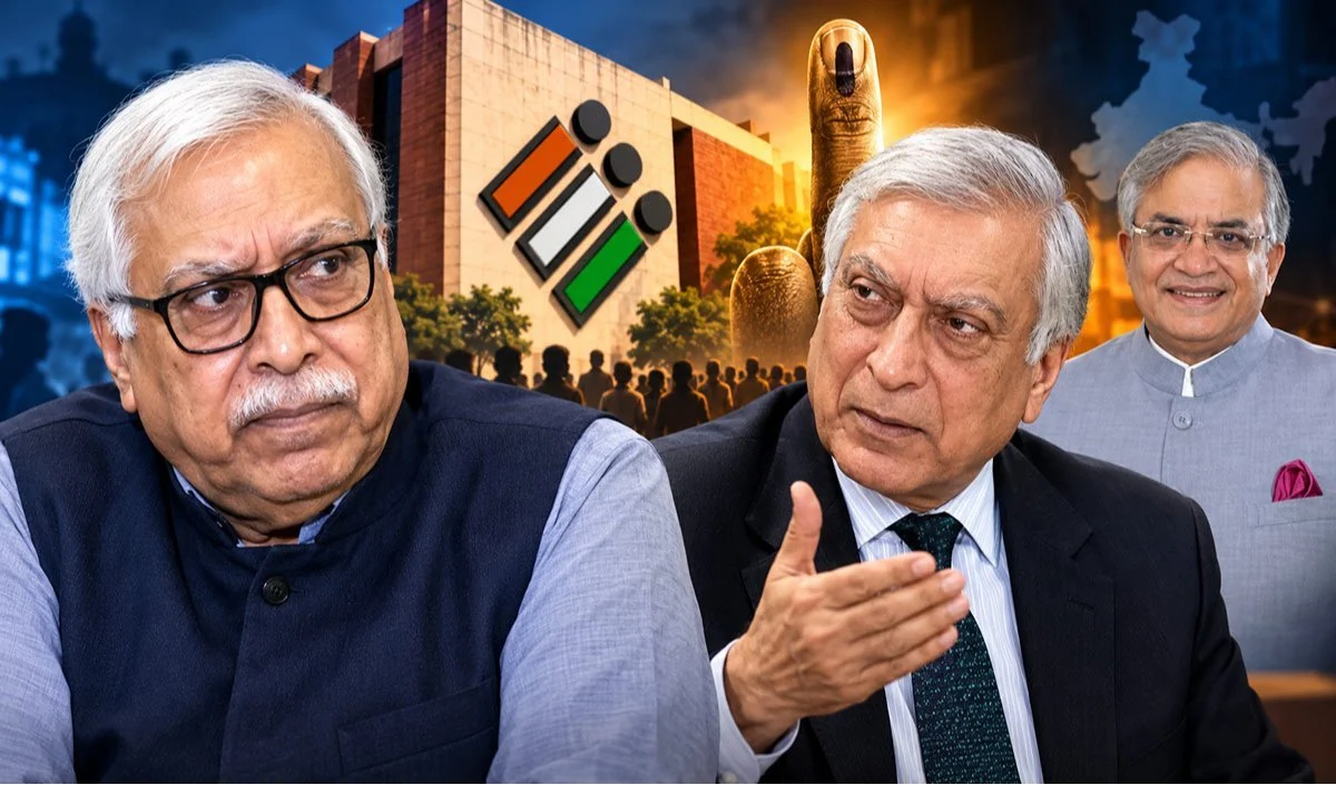 Election Commission को घेरने चले थे SY Quraishi, Kanwal Sibal ने दिखा दिया आईना तो खेलने लगे Victim Card Election Commission को घेरने चले थे SY Quraishi, Kanwal Sibal ने दिखा दिया आईना तो खेलने लगे Victim Card