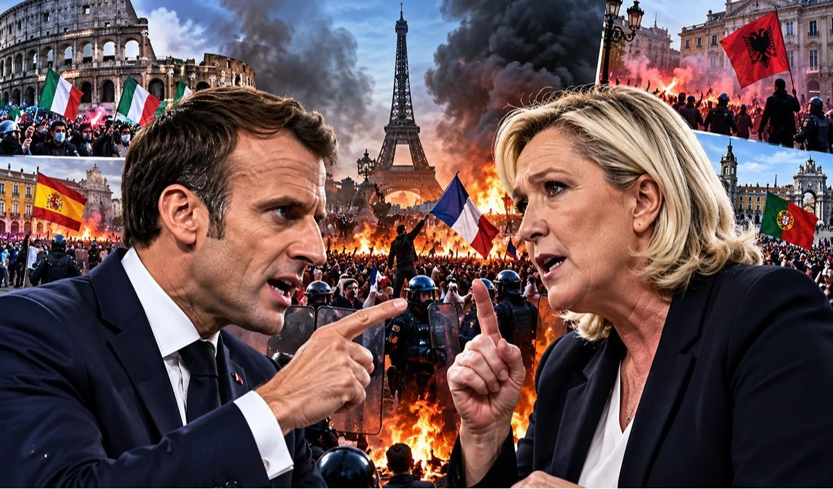 Prabhasakshi NewsRoom: France में Macron के खिलाफ विद्रोह! Marine Le Pen ने ठोकी राष्ट्रपति पद की दावेदारी, कई और यूरोपीय देशों में भारी बवाल Prabhasakshi NewsRoom: France में Macron के खिलाफ विद्रोह! Marine Le Pen ने ठोकी राष्ट्रपति पद की दावेदारी, कई और यूरोपीय देशों में भारी बवाल