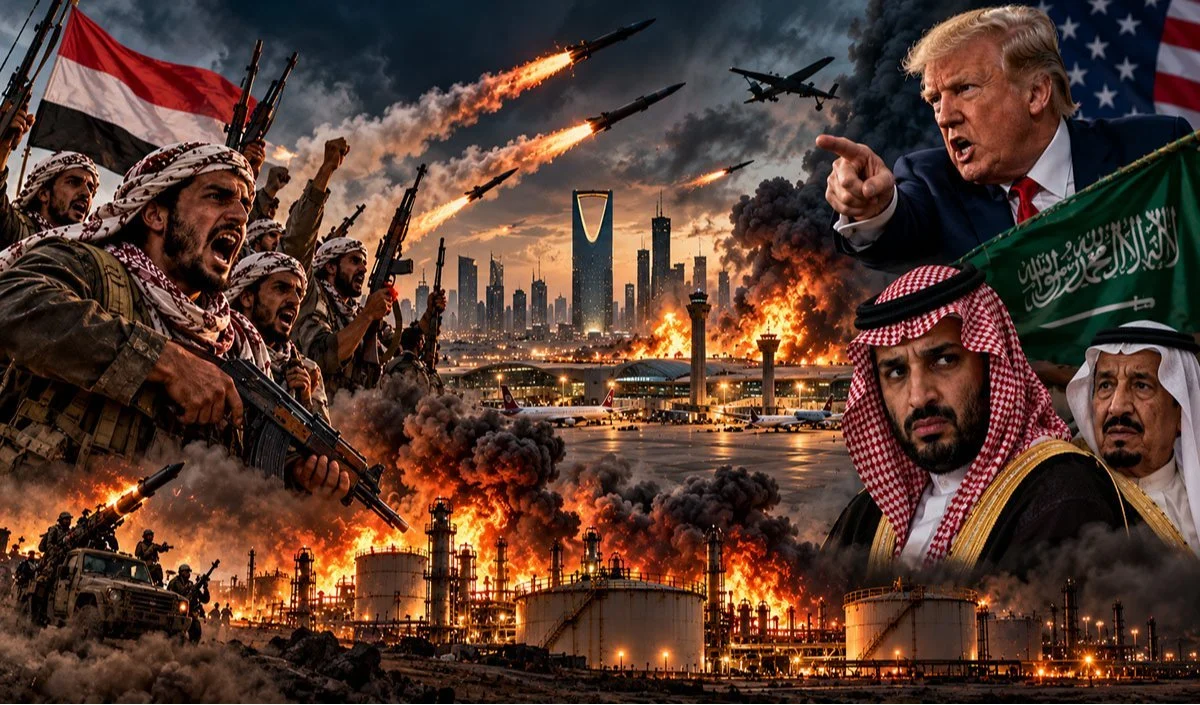 Prabhasakshi NewsRoom: Saudi Arabia पर Houthis के हमले और तेज होते ही Trump ने दी युद्ध की चेतावनी, जवाब में हूतियों ने अमेरिका को फटकारा Prabhasakshi NewsRoom: Saudi Arabia पर Houthis के हमले और तेज होते ही Trump ने दी युद्ध की चेतावनी, जवाब में हूतियों ने अमेरिका को फटकारा