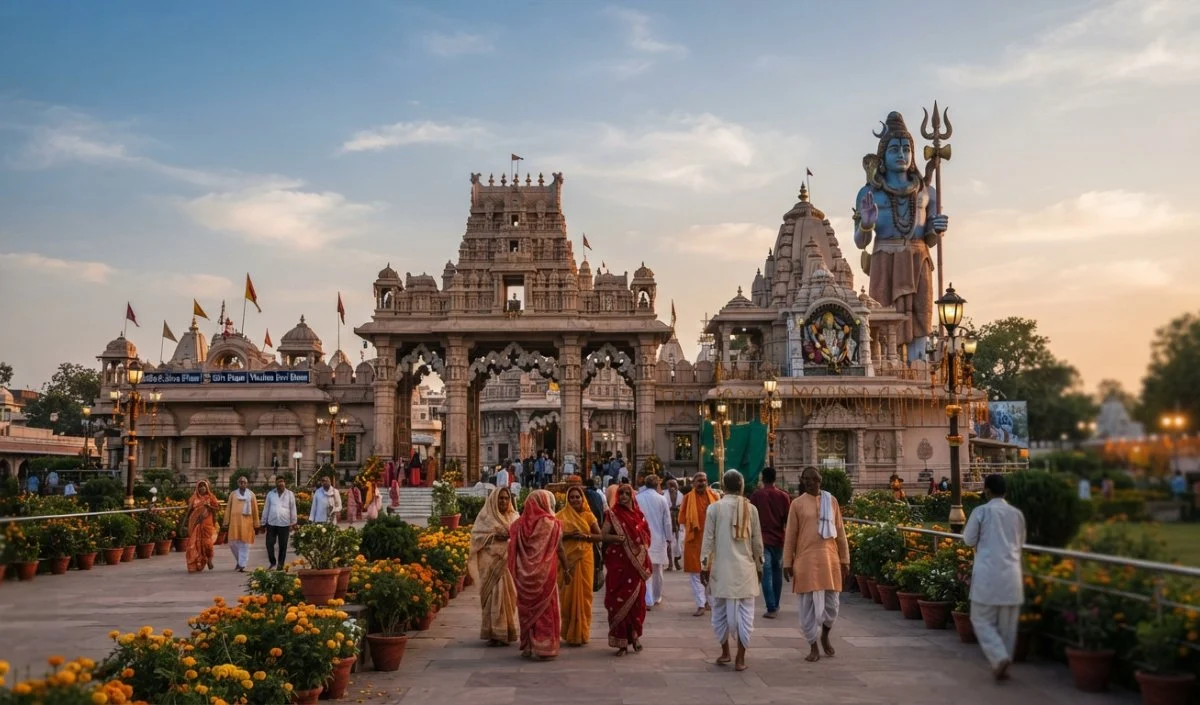 Travel Tips: Vrindavan के Chhatikara में स्थित Char Dham Mandir में करें चार धामों के दर्शन Travel Tips: Vrindavan के Chhatikara में स्थित Char Dham Mandir में करें चार धामों के दर्शन