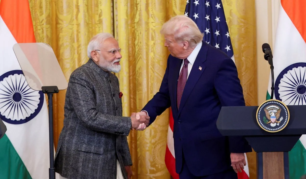 US-India Trade Deal | ‘ऐतिहासिक व्यापार समझौते के बेहद करीब हैं भारत और अमेरिका’, राष्ट्रपति डोनाल्ड ट्रम्प का बड़ा बयान US-India Trade Deal | 'ऐतिहासिक व्यापार समझौते के बेहद करीब हैं भारत और अमेरिका', राष्ट्रपति डोनाल्ड ट्रम्प का बड़ा बयान