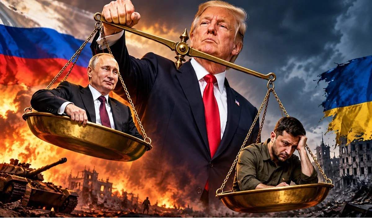 Vishwakhabram: Trump ने पलटा गेम, युद्ध में भारी हुआ Putin का पलड़ा, US का समर्थन मिलते ही Russia ने Ukraine पर बना ली बड़ी बढ़त Vishwakhabram: Trump ने पलटा गेम, युद्ध में भारी हुआ Putin का पलड़ा, US का समर्थन मिलते ही Russia ने Ukraine पर बना ली बड़ी बढ़त