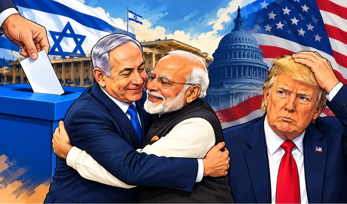 नेतन्याहू की होने वाली है प्रचंड जीत! मोदी के एक फोन ने पलट दी बाजी? नेतन्याहू की होने वाली है प्रचंड जीत! मोदी के एक फोन ने पलट दी बाजी?