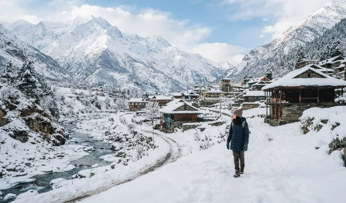 भारत-तिब्बत सीमा पर 3,450 मीटर ऊंचाई पर बसा है Chitkul, Kinnaur के इस गांव का रास्ता भारत-तिब्बत सीमा पर 3,450 मीटर ऊंचाई पर बसा है Chitkul, Kinnaur के इस गांव का रास्ता